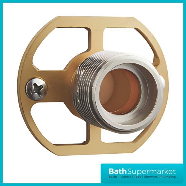 Highlife Bathrooms Square Matt Black Shower Fixing Brackets Kit