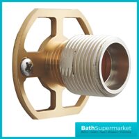 Highlife Bathrooms Square Matt Black Shower Fixing Brackets Kit
