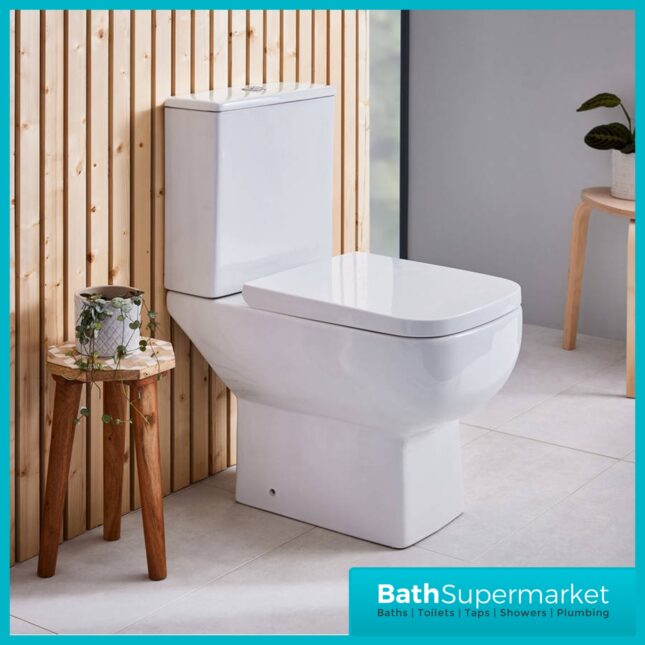 Sognare Choices Comfort Pan Rimless WC Toilet With Soft Close Seat