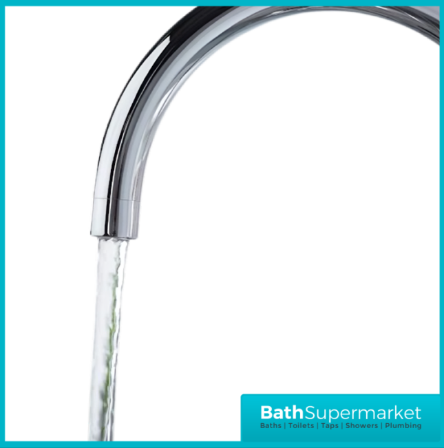 Bristan Artisan Pure Chrome Twin Lever Kitchen Sink Mixer Tap With Water Filter