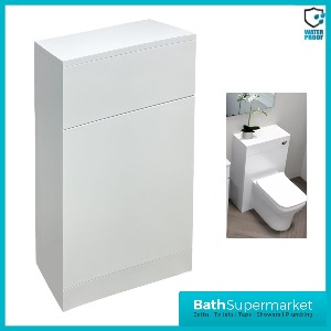 Kartell Atlantis Waterproof Back to Wall WC Toilet Unit 500mm Wide