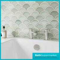 Nuie Halstatt Brushed Brass Round Deck Mounted Bath Filler Tap