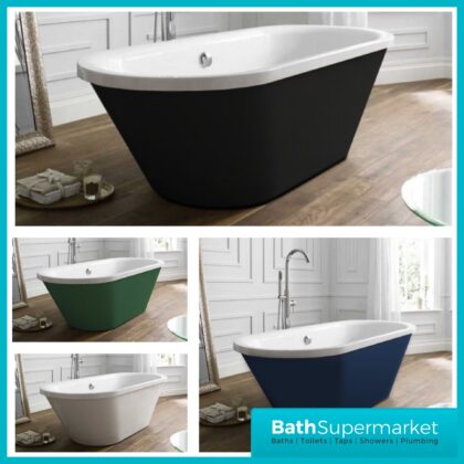 Titan Howarth 1800 X 800 Freestanding Skirted Bath-Colours