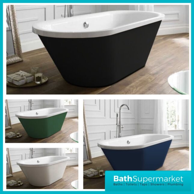 Titan Howarth 1800 X 800 Freestanding Skirted Bath-Colours