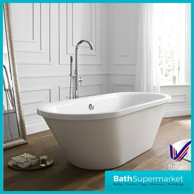 Titan Howarth 1800 X 800 Freestanding Skirted Bath-Colours