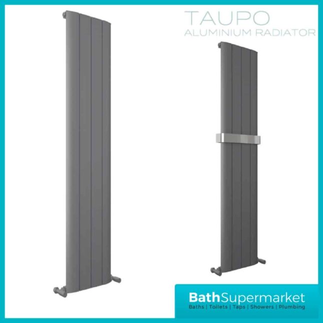 Reina Crova Corner Pair Radiator Towel Rail Valves Pair – Anthracite