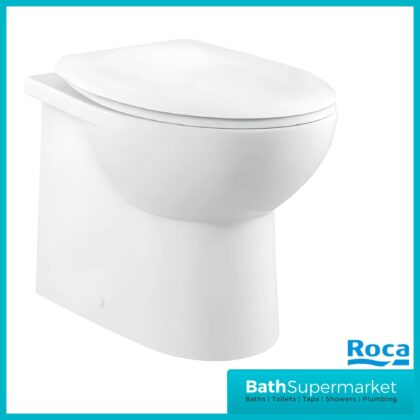 Roca Havana Round Back To Wall Toilet Pan With Seat