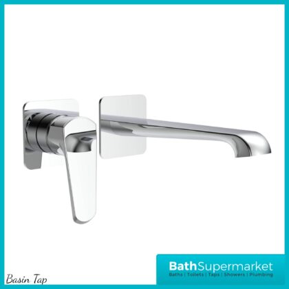 Sognare Montana Chrome Wall Mounted Basin Mixer Tap