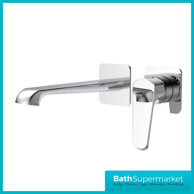 Sognare Montana Chrome Wall Mounted Basin Mixer Tap