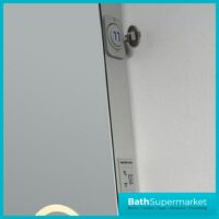 Kartell Sherston Halo Sensor LED Top Strip Demister Landscape Mirror 500mm x 700mm