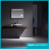 Kartell Sherston Halo Sensor LED Top Strip Demister Landscape Mirror 600mm x 800mm