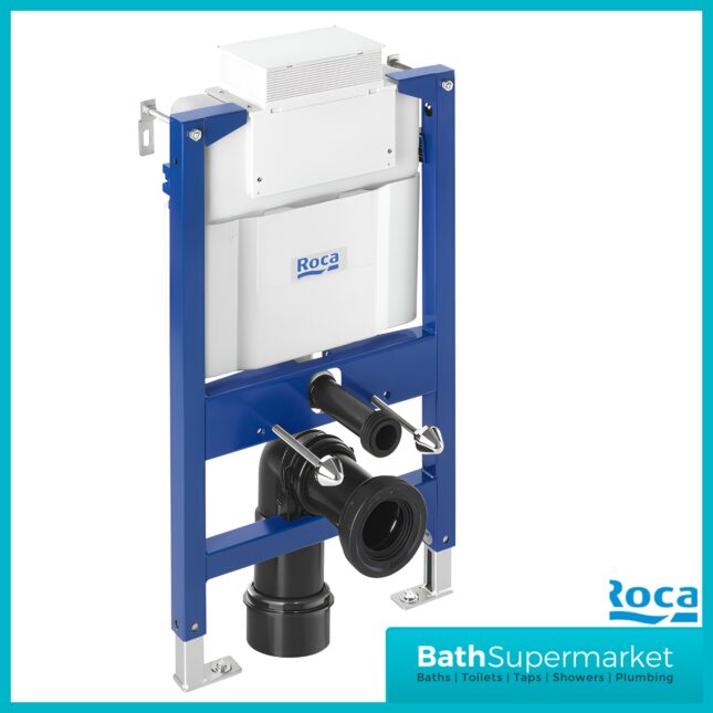 Roca Duplo Under Window WC Frame with Dual Flush Cistern 820mm