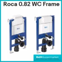 Roca Duplo Under Window WC Frame with Dual Flush Cistern 820mm