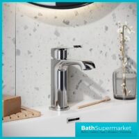Sognare Montana Chrome Deck Mounted Mini Mono Basin Mixer Tap