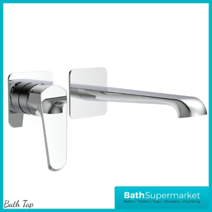 Sognare Montana Chrome Wall Mounted Bath Mixer Tap