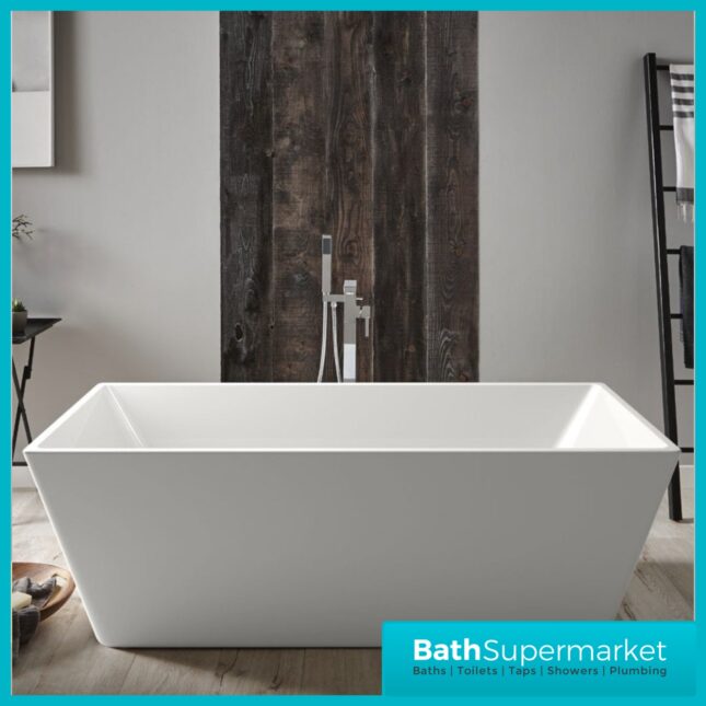 Kartell K-Vit Pure Chrome Freestanding Bath Shower Mixer Tap