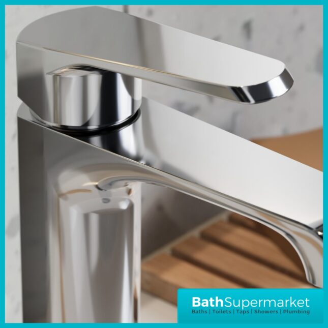Sognare Montana Chrome Deck Mounted Mini Mono Basin Mixer Tap