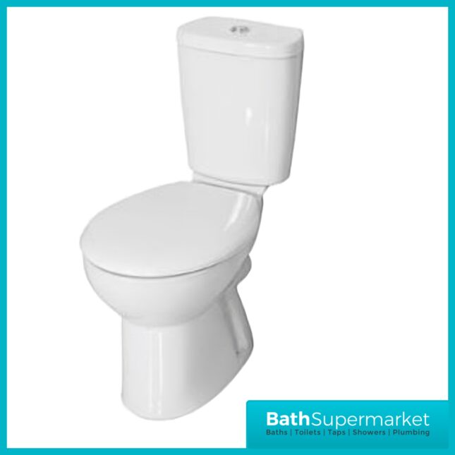 Roca Havana 4 Piece Ceramic Toilet Pan WC & Full Pedestal Basin Bathroom Suite Set