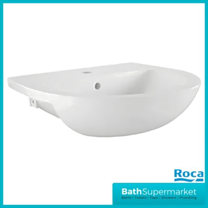 Roca Havana Round 1 Tap Hole Semi Recessed Basin 550mm