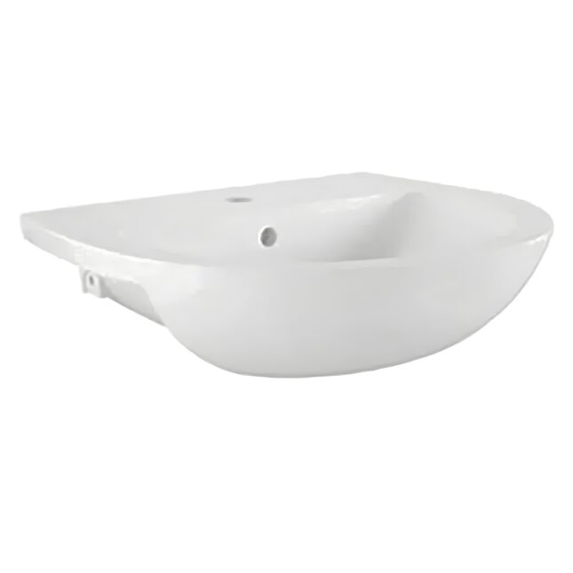 Roca Havana Round 1 Tap Hole Semi Recessed Basin 550mm