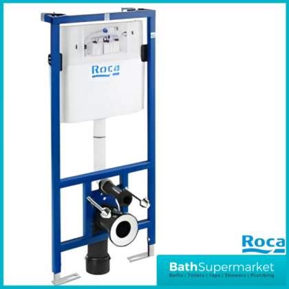 Roca Duplo Wall Hung WC Frame With Dual Flush Cistern 1120mm