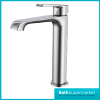 Sognare Montana Chrome Deck Mounted Tall Mono Basin Mixer Tap