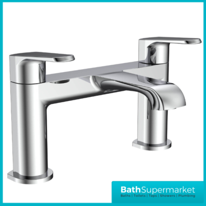 Sognare Montana Chrome Deck Mounted Bath Filler Tap
