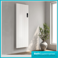Reina Maia White Vertical WiFi Electric Dry Radiator 1600mm Height – Various Widths