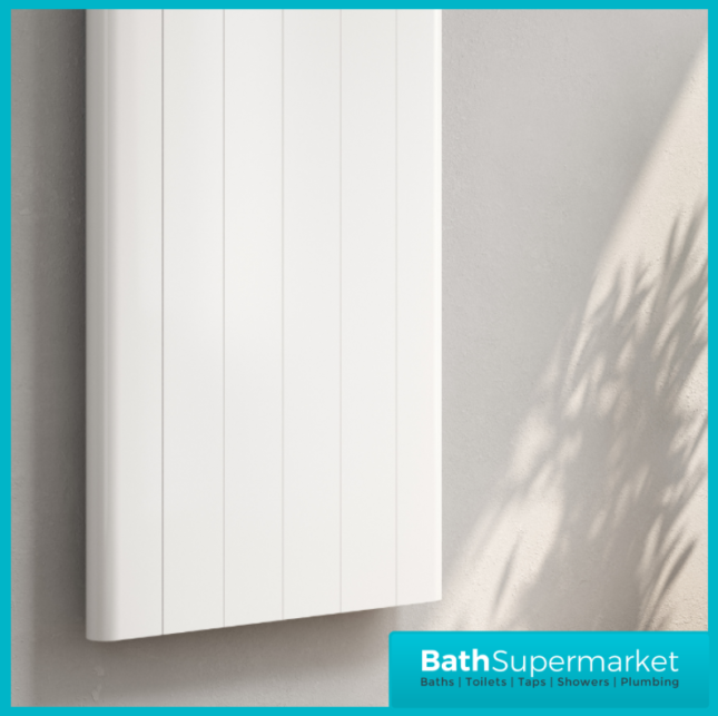 Reina Maia White Vertical WiFi Electric Dry Radiator 1600mm Height – Various Widths