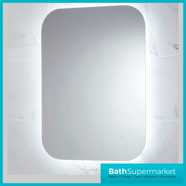 Sognare Aura Touch Sensor Illuminated LED Mirror With Demister 600mm x 1200mm