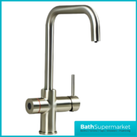 Sognare Impromta Brushed Steel Fingerprint Biometric 3in1 Instant Hot Water Tap Kit