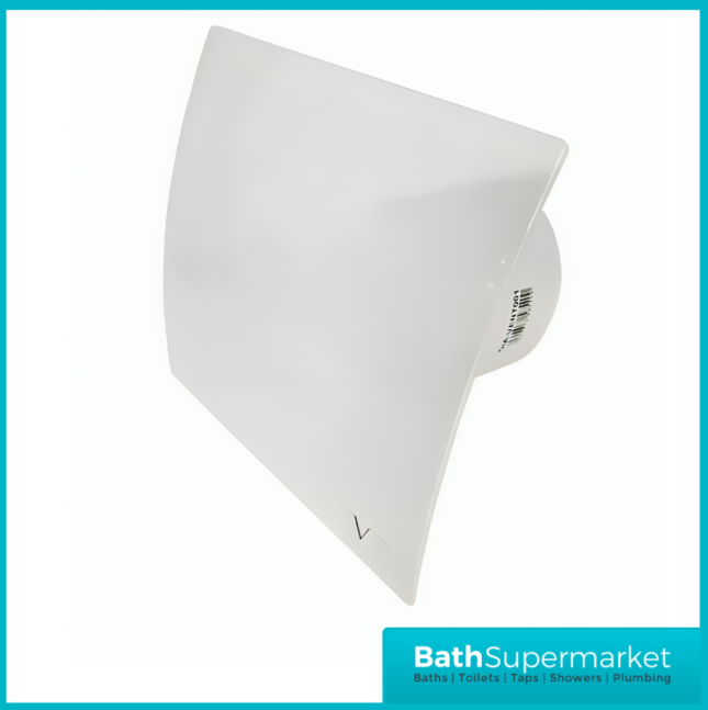 Turbo 100mm White Extractor Fan With Timer