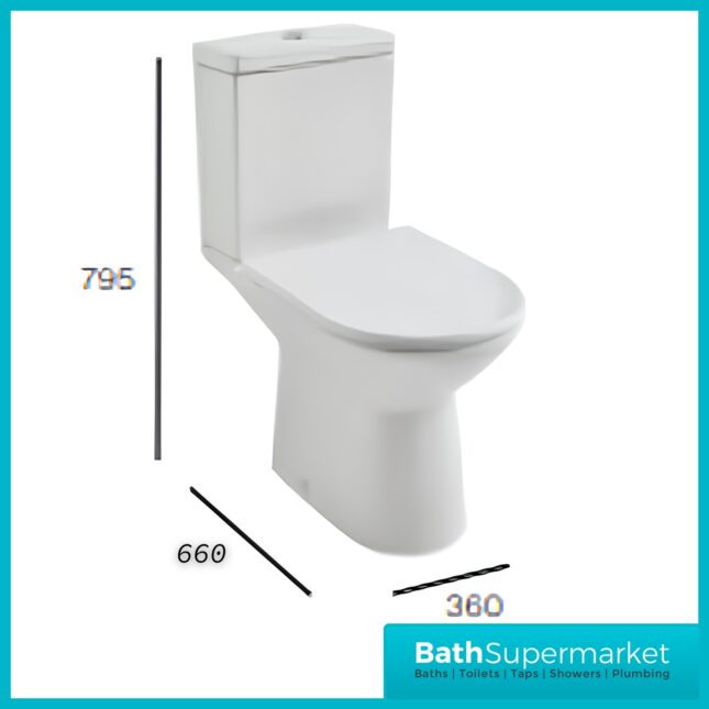 Roca Havana 4 Piece Ceramic WC Toilet & Full Pedestal Basin Bathroom Suite Set
