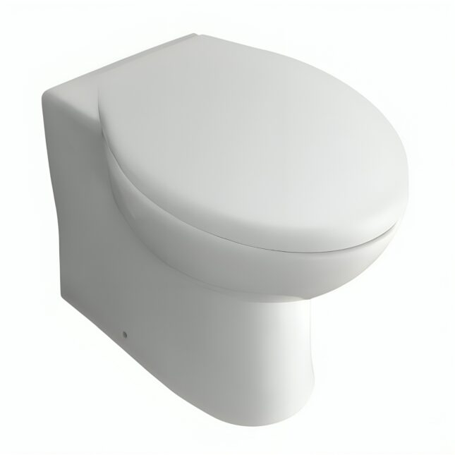 Kartell G4K White Back To Wall WC With Soft Close Seat - Image 6