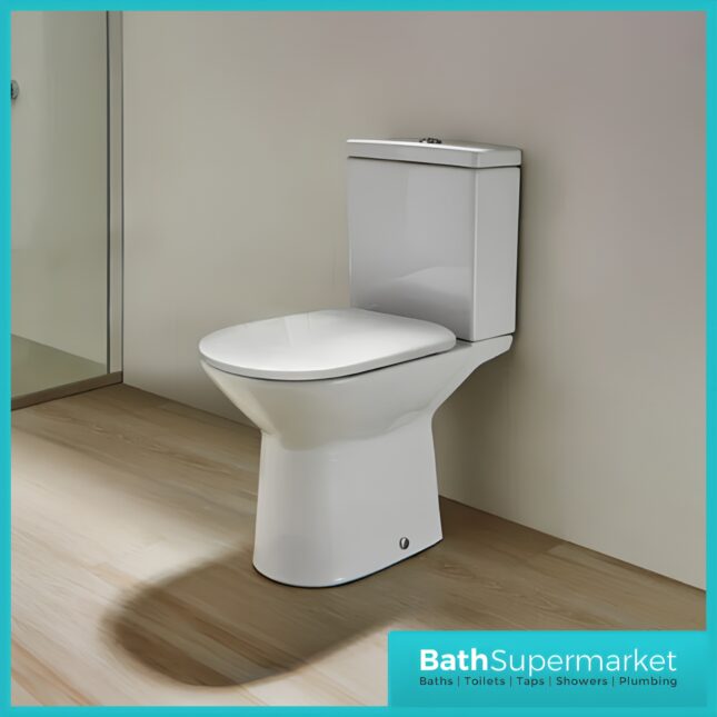 Roca Havana 4 Piece Ceramic WC Toilet & Full Pedestal Basin Bathroom Suite Set