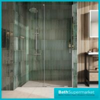 Sognare Momentum Chrome Sliding Wetroom Door & Optional Side Panel 2000mm