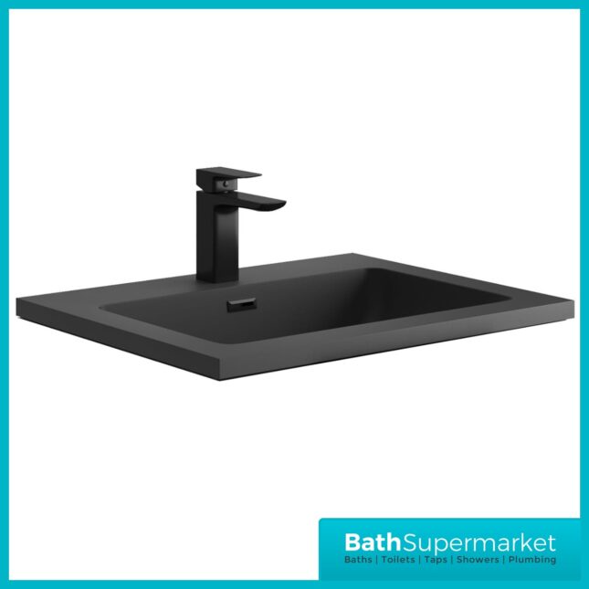 Sognare Ambience LED Wall Mounted Vanity Unit With Grey Basin 600mm