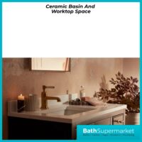 Tavistock Lansdown Traditional Matt Black Underslung Basin Vanity Unit 800mm