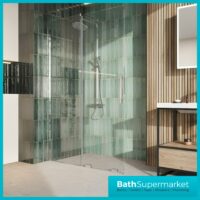 Sognare Momentum Chrome Sliding Wetroom Door & Optional Side Panel 2000mm