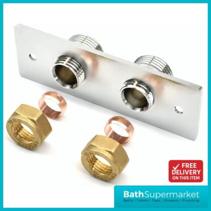 Kartell Fast Fix Douche Plate Bracket For Mini Shattaf Valve