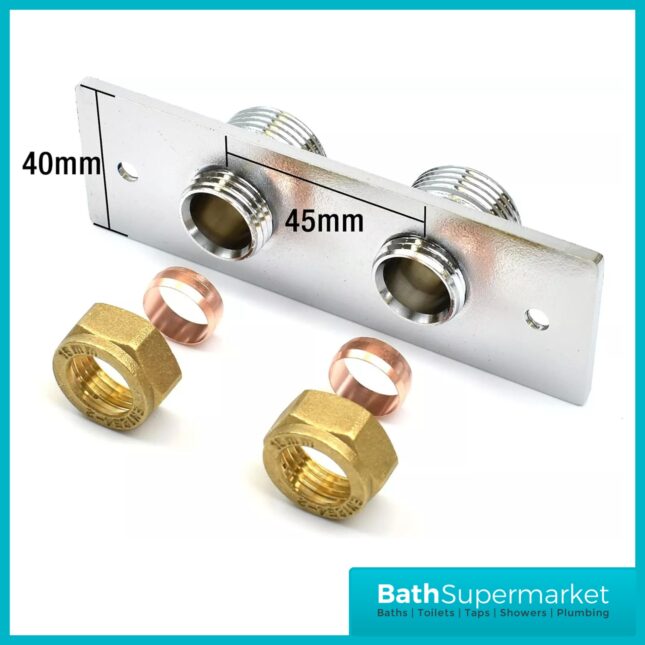 Kartell Fast Fix Douche Plate Bracket For Mini Shattaf Valve