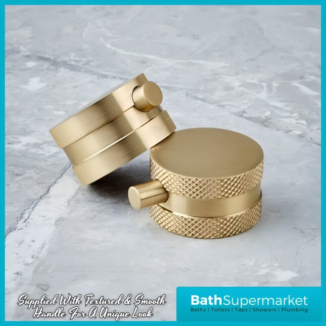 Sognare Core Brushed Brass Side Lever Mono Basin Mixer Tap