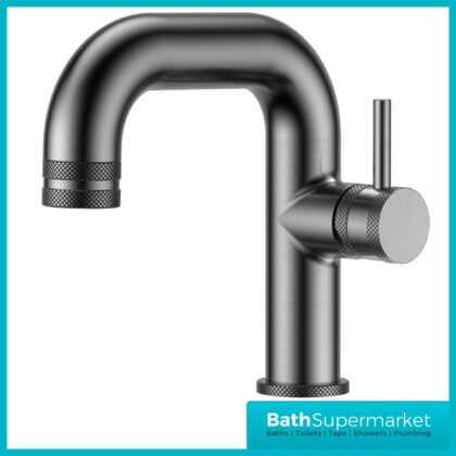 Sognare Core Gunmetal Side Lever Mono Basin Mixer Tap
