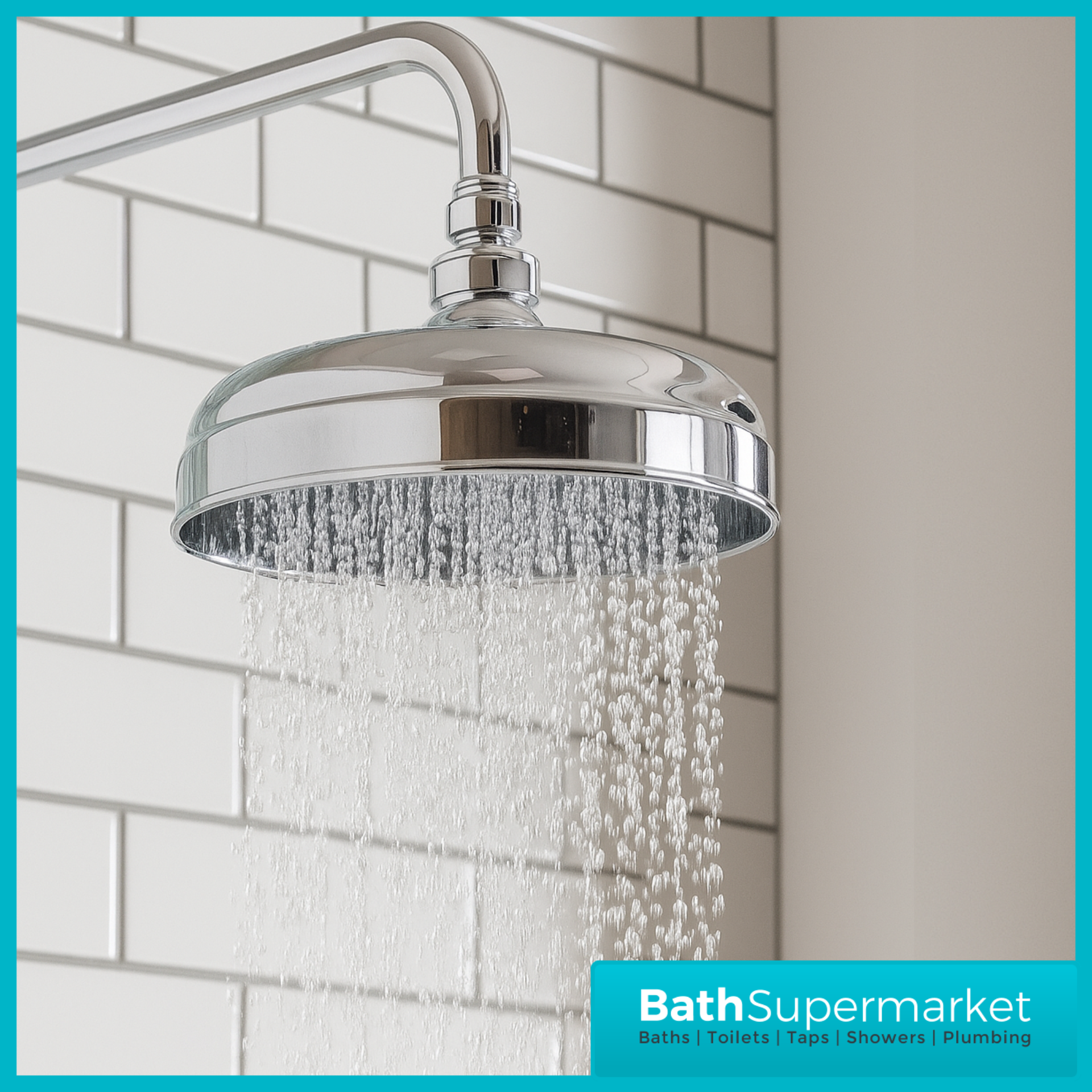 Tavistock Lansdown Chrome Traditional Dual Function Concealed Valve Shower System