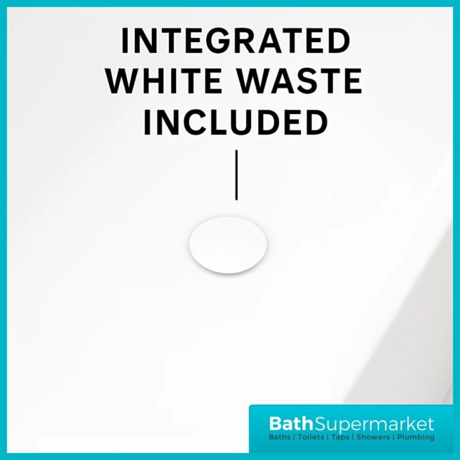 Bainlo Ezra Copper Effect Designer Freestanding Double Ended Bath 1690mm x 800mm